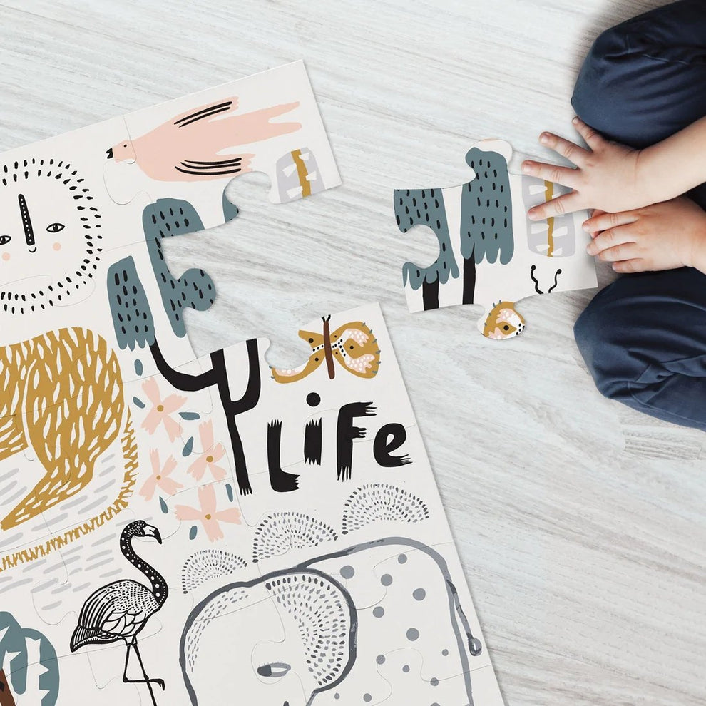 Wild Life Floor Puzzle - BetterThanFlowers