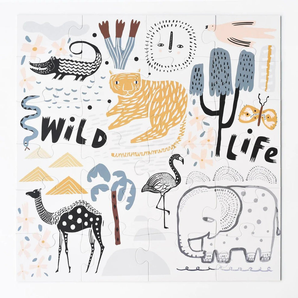 Wild Life Floor Puzzle - BetterThanFlowers