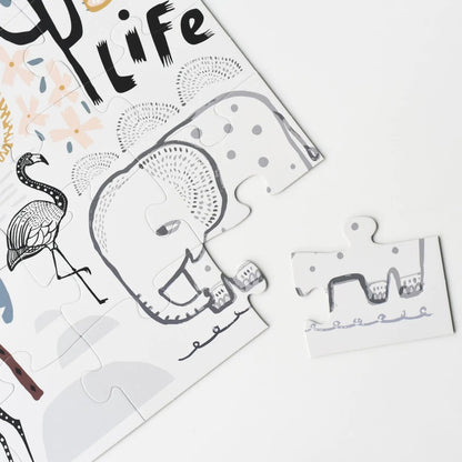 Wild Life Floor Puzzle - BetterThanFlowers