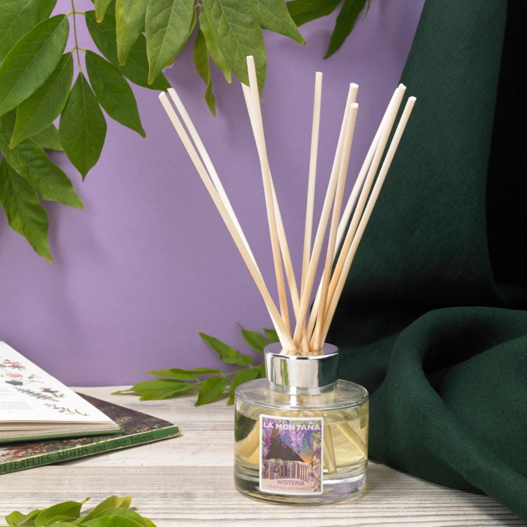 Wisteria Reed Diffuser by La Montaña - BetterThanFlowers