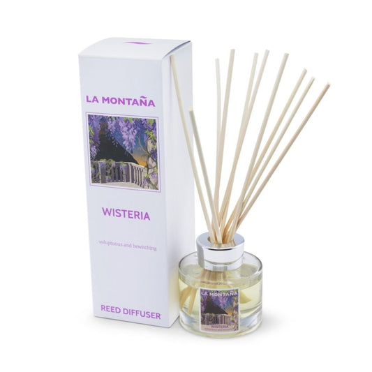 Wisteria Reed Diffuser by La Montaña - BetterThanFlowers