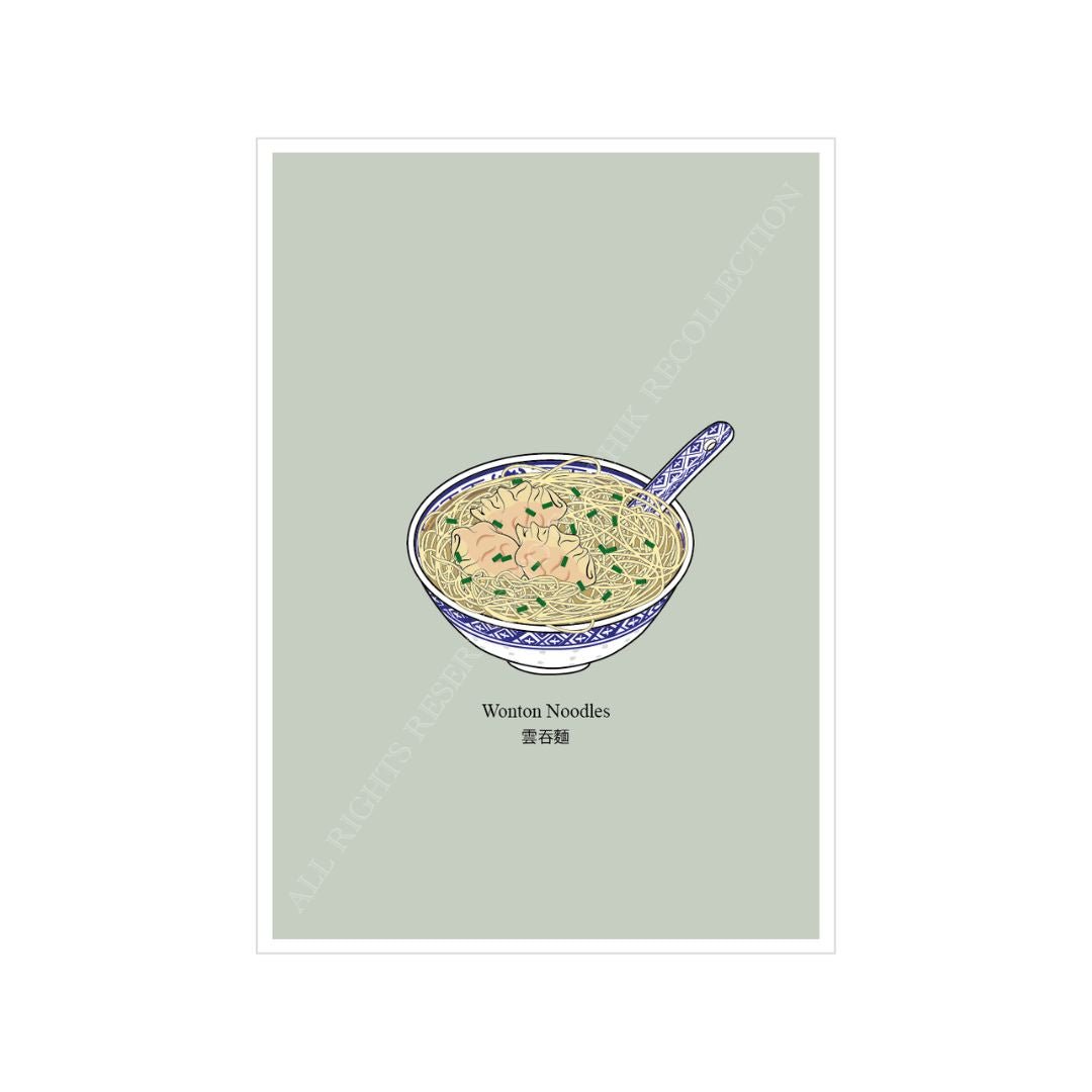餛飩麵賀卡 by Graphik' Re！collection - BetterThanFlowers