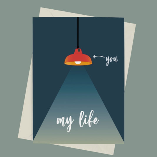 You Light Up My Life - Greeting Card by 852prints - BetterThanFlowers