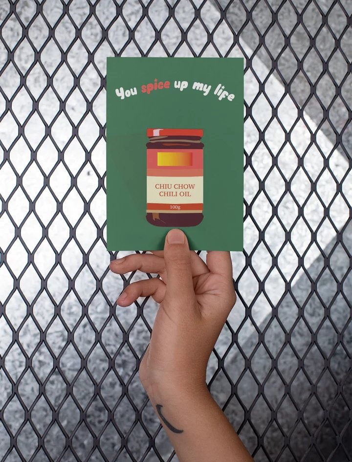 You Spice Up My Life - Greeting Card by 852prints - BetterThanFlowers