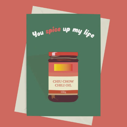 You Spice Up My Life - Greeting Card by 852prints - BetterThanFlowers